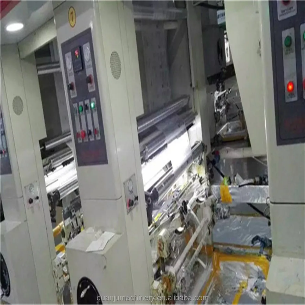Computer Control Plastic Film 8 color Rotogravure Printing Machine price