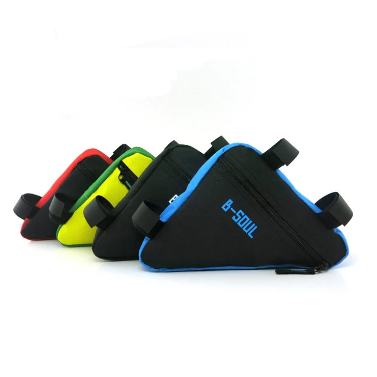 YG-BG01 Bicycle Front Tube Frame Bag Oxford Cloth Bicycle Bag OEM Storage Bag for Bike Bike accessories