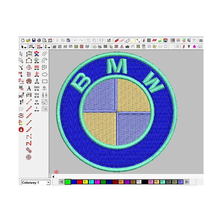 
Cheap High-quality Dress Iron On Computer Designs Patch Wholesale Country Flag Embroidery Design Custom Embroidered Patches 