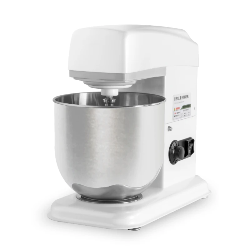 7L planetary mixer milk mixing stand mixer commercial countertop mixer