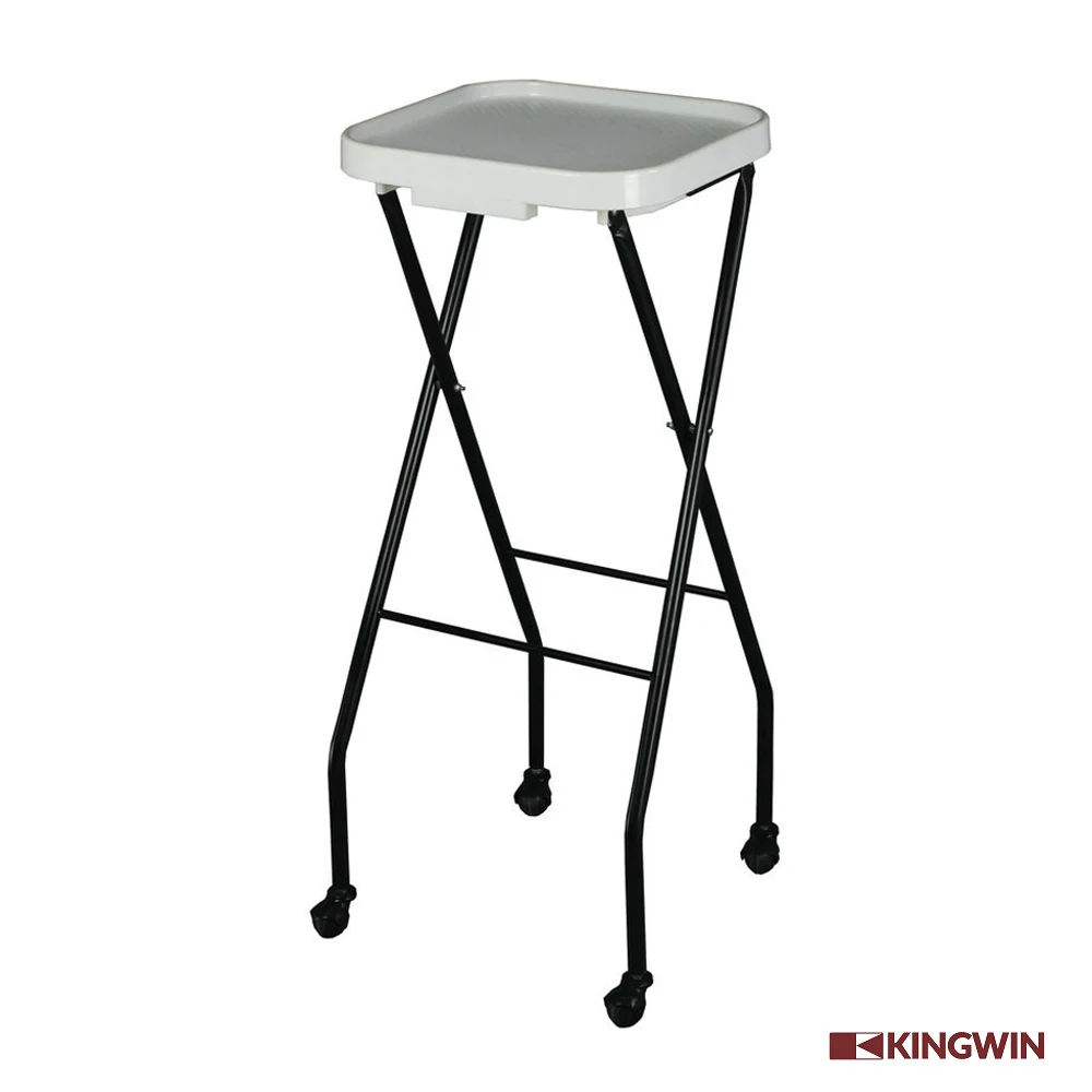 beauty salon Black Economical Salon hairdressing trolley on wheels