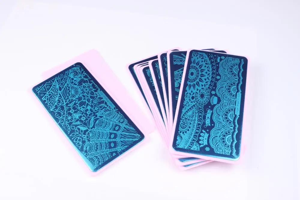 Summer New Design Cute Nail Stamping Plate Nail Art Tool