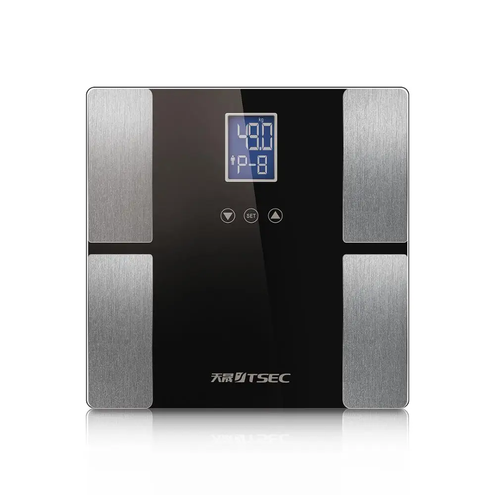 
2021 digital bathroom scale with memory function and large LCD screen 