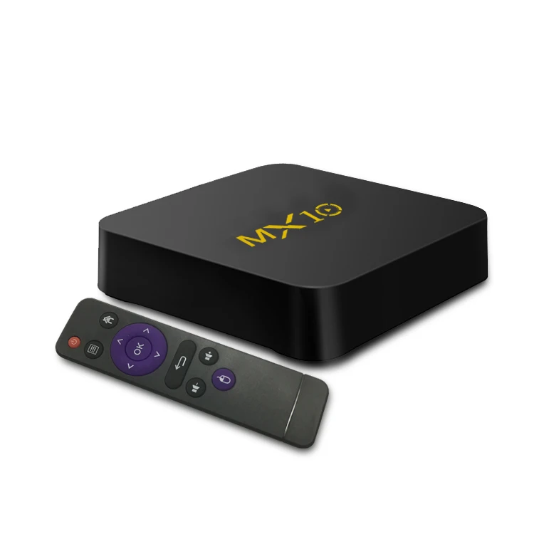 2018 новая система Android 8,1 MX10 RK3228 TV BOX Quad Core 4 ГБ оперативной памяти 32 ГБ Rom android TV Box