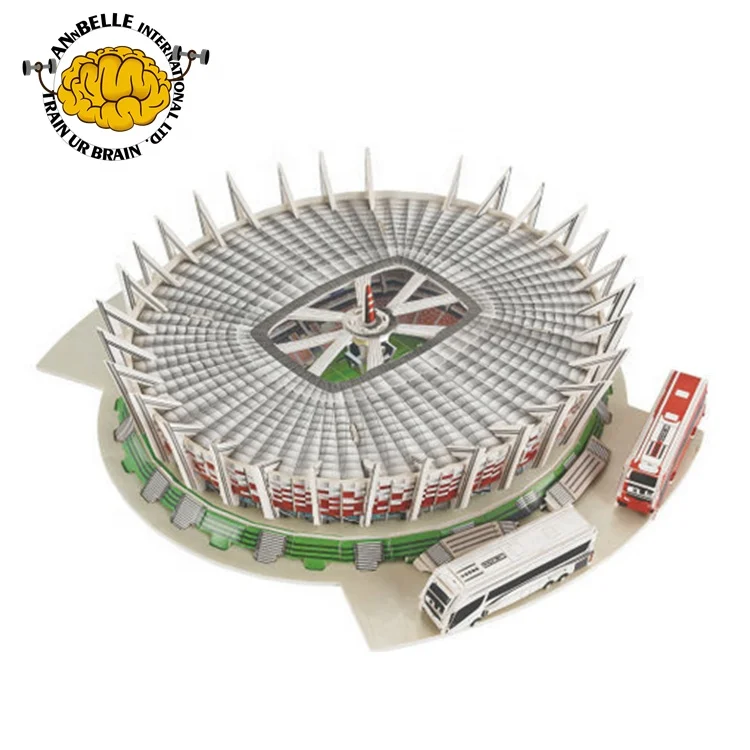 3D пазл для стадиона, футбольного стадиона, модель пазла для стадиона, 3D пазл для стадиона, много разных дизайнов