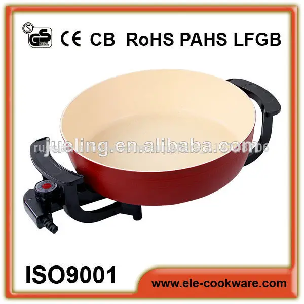 30cm диаметр 1500w вокруг много плита со стеклянной крышкой