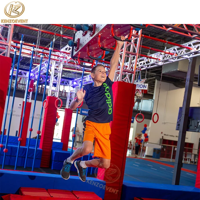 American ninja warrior training gym equipment