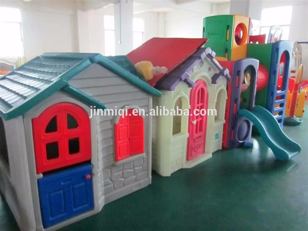Kids playground houses preschool play plastic baby toys outdoor kids play house