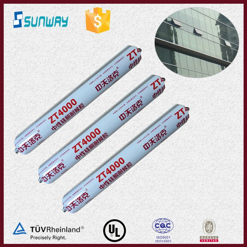 ZT-4000 Старший нейтральный всепогодный силиконовый герметик с хорошей цене