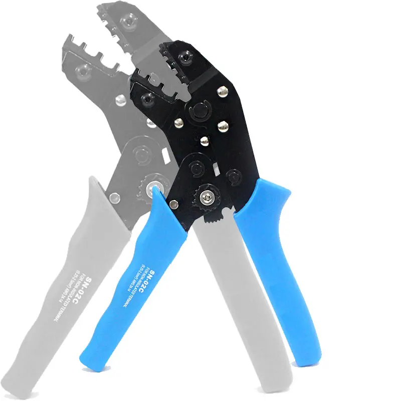 SN-02C Professional ratchet crimping pliers, Crimping pliers Terminal clamps