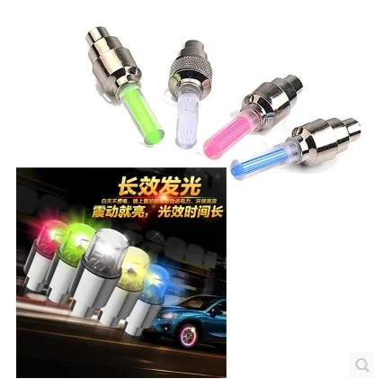 low price Bike Decoration led Wheel Valve Light colorful led  Bicycle Spoke Wheel Light