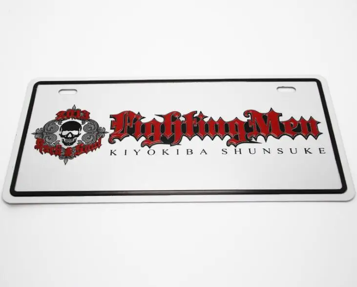 Профессиональный номерной знак пресс-машины