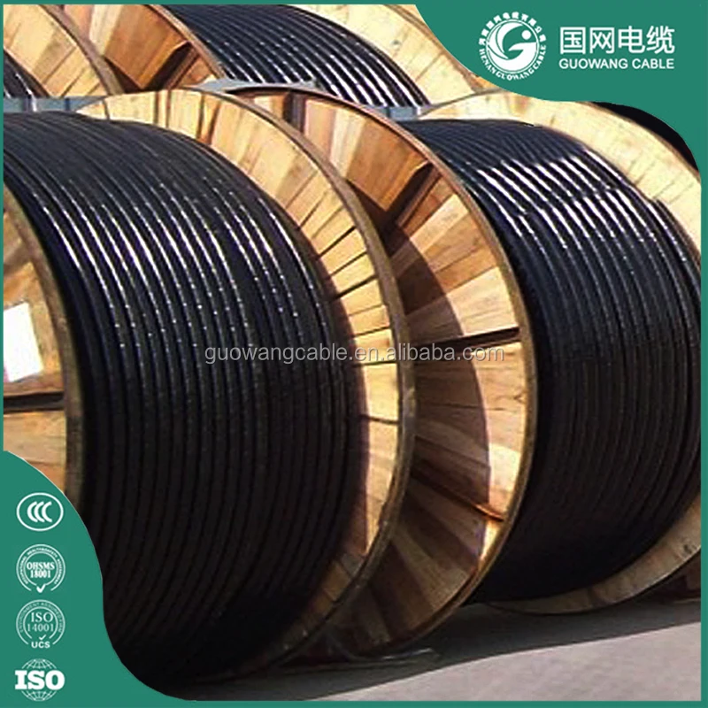 Сетчатый изоляционный полиэтиленовый стальной ленточный армированный кабель MV 8 7/15kV 3x400 мм YJV22