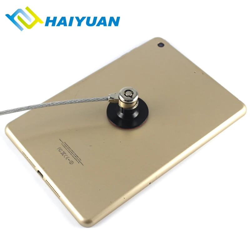 Metal Flexible Square Buckles Security Universal Lock Anti-theft Cable Buckle for Laptop Lock, Cell Phone, Tablet etc