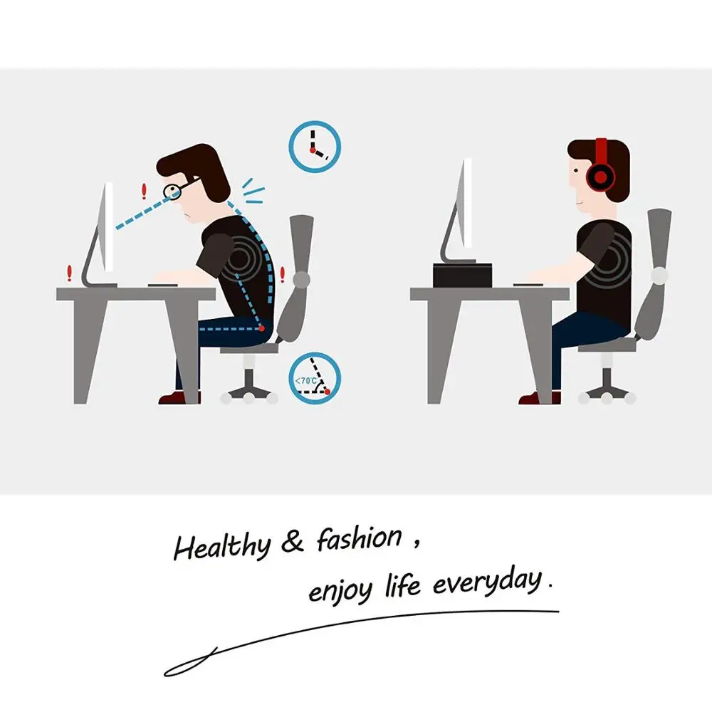 desktop computer table design Bamboo Wooden Laptop Stand Desk