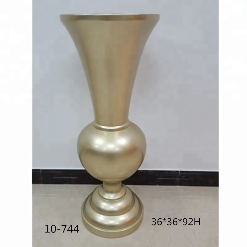 744 manufacture garden home decorative fiberglass plant vase