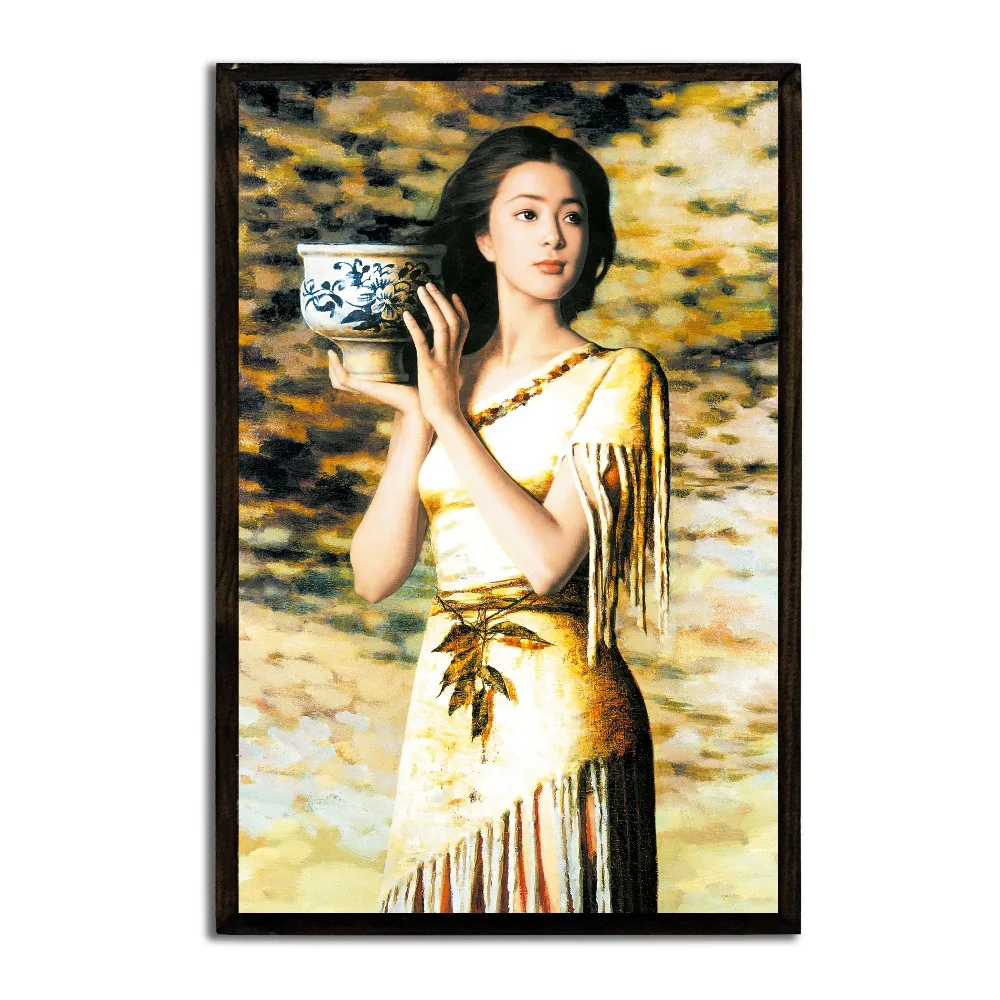 
Beautiful women bady indian nude art painting 