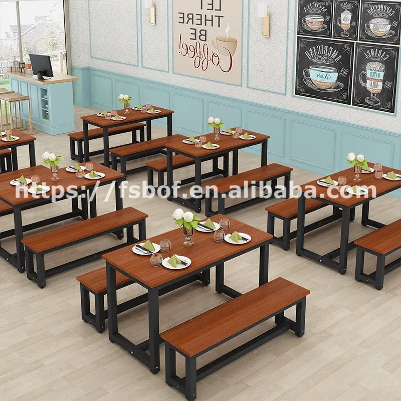 Квадратные обеденные столы и стулья для ресторана, модный кованый стол, дизайнерская мебель для кафе