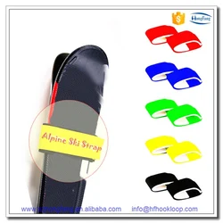 Snowboard Straps Custom Hook and Loop Ski Strap