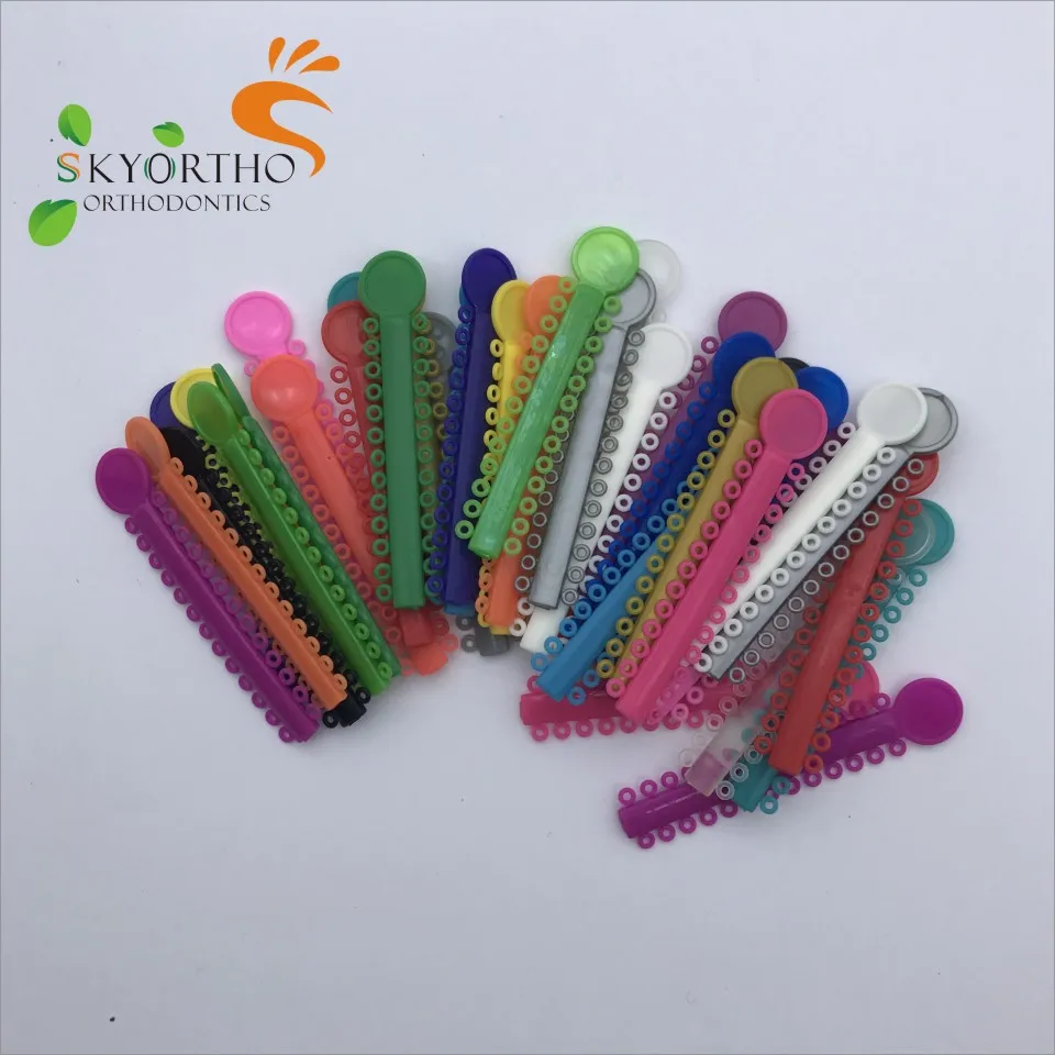 Dental Orthodontic Elastic Ligature Tie/Power Chain/Rubber band