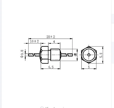 LC12C-100V-472Z 1A 5A 8A 10A Low pass filter feedthrough capacitor