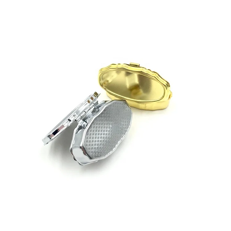 OEM oval metal mini Pill boxes DIY Medicine Organizer Container Medicine Case