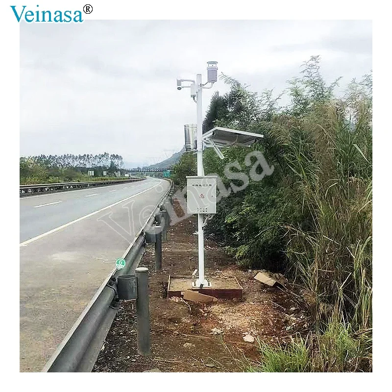 RAWS007 метеорологическая система персональная Метеостанция 10 ~ 1100hpa 0 4 мм/мин 100% RH 70 м/с Veinasa