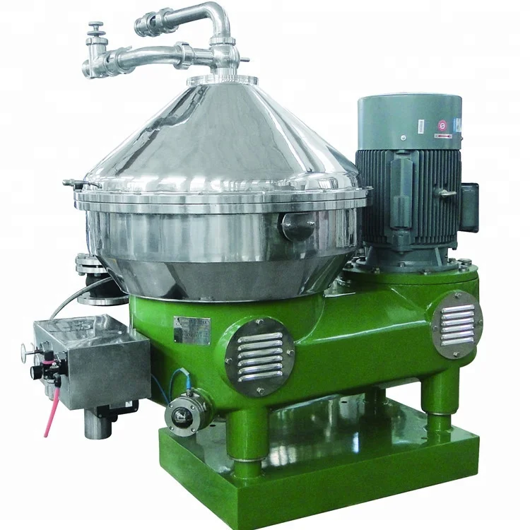 High efficiency beer yeast centrifuge separator