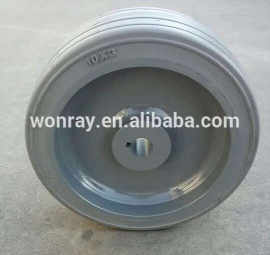 Небольшие прочные резиновые промышленные шины и колеса genie gr 20 57998 10x3