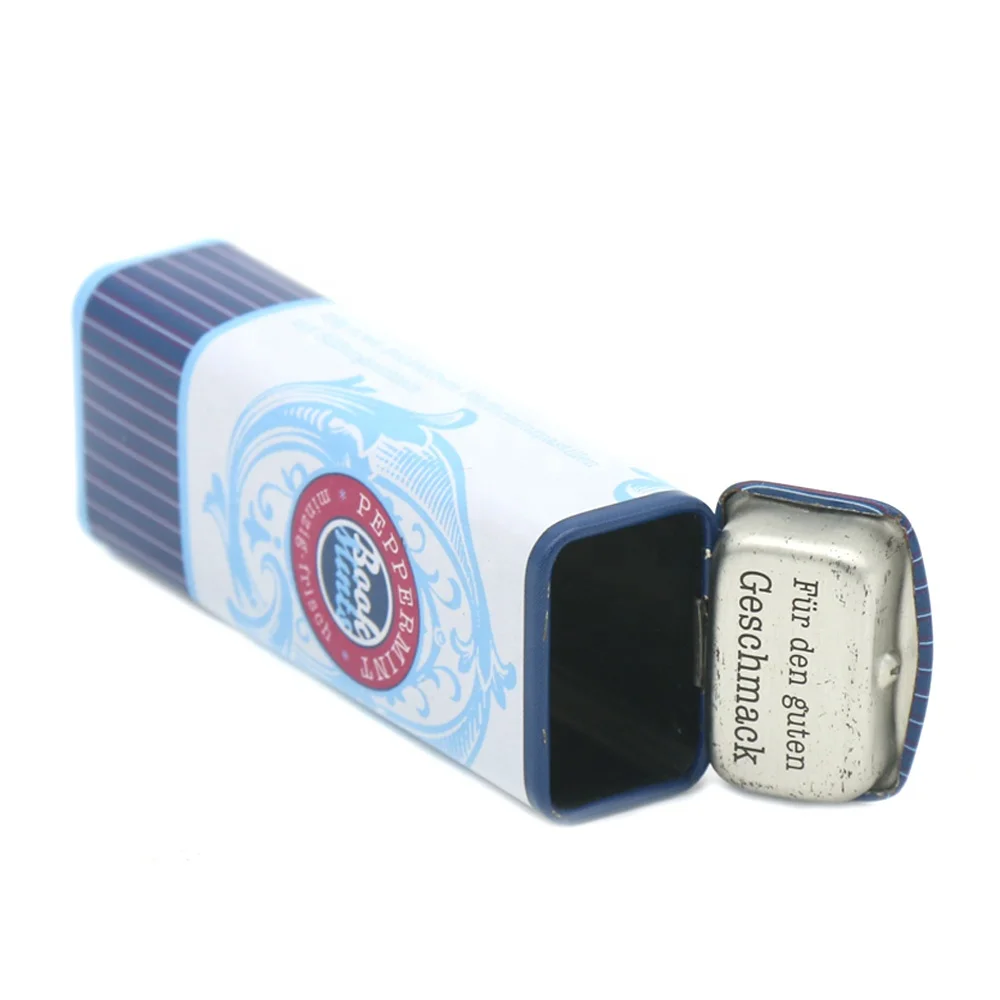 Recyclable Metal bulk mint tins chewing gum packaging box