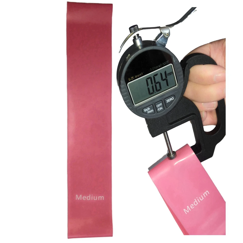 Мини-резинка для упражнений на 4 уровня