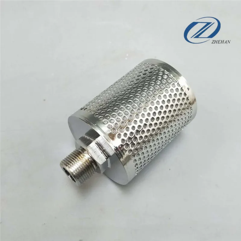 80 mesh Stainless steel perforated cartridge filter for diesel, paint filtration/ punching mesh tube