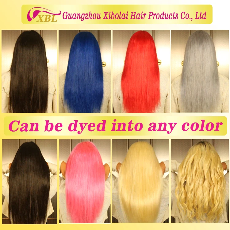 XBL Wholesale Virgin Human Hair Qingdao Hair Factory, Factory Price 100% Unprocessed Virgin Human hair