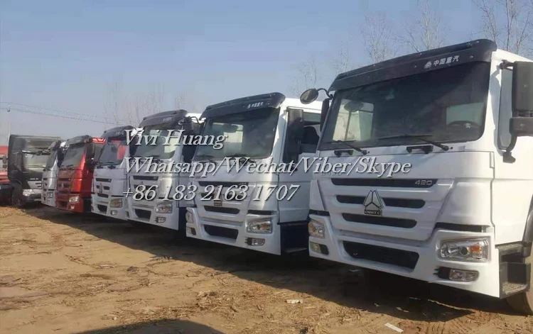 
Sinotruck Howo 336 371 420 hp Tractor Trucks, Trailer Head 6X4 10 Wheel Trucks Price low 