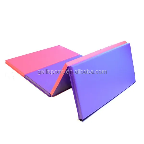 Новый толстый гимнастический складной коврик 1,5 дюйма и 2 дюйма для йоги, Тренировочный Коврик из пены