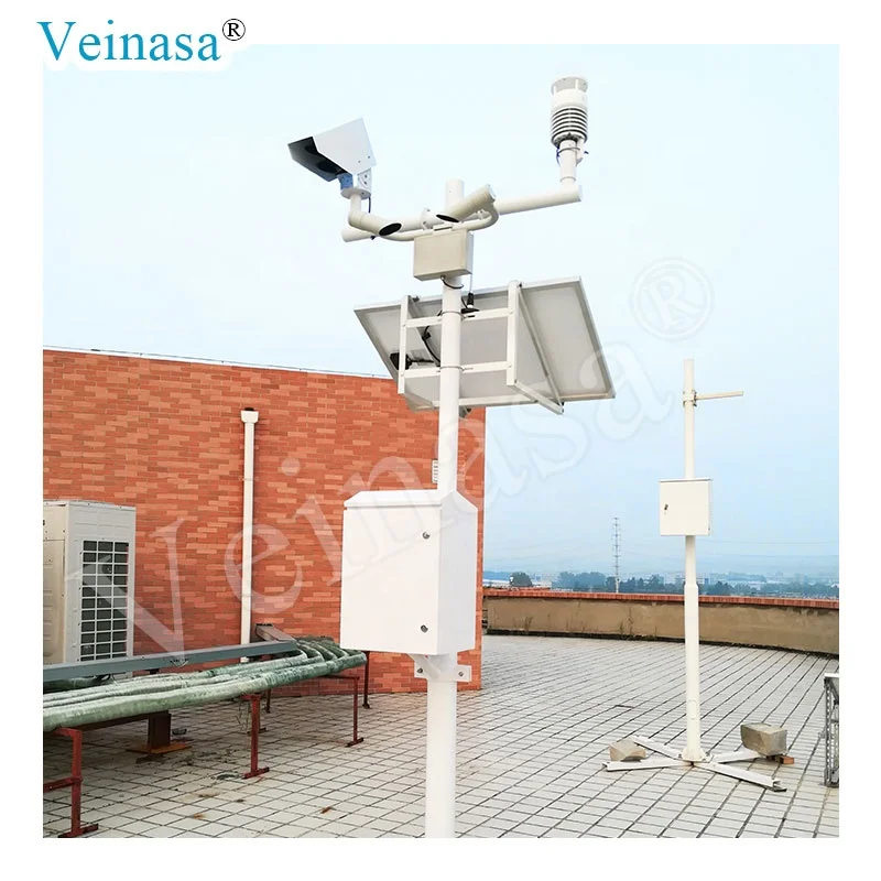 RAWS008 Ultrasonic Sensor High Visibility Measure Automatic Weather Station In Highway