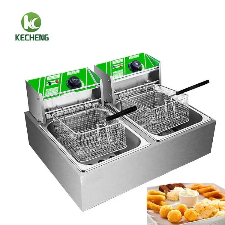 deep fryer automatic basket lift/industrial gas fryer/propane deep fryer