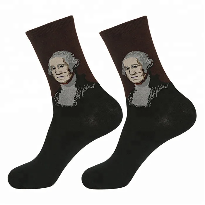  Высококачественные классические мужские цветные хлопковые носки оптом