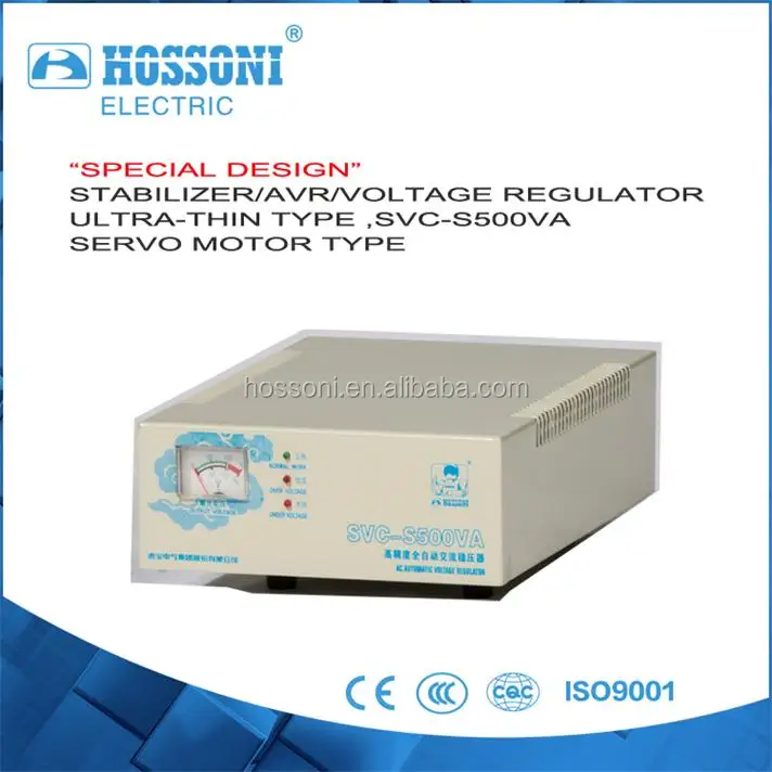 SVC-S500VA стабилизатор, регулятор votage, ультра тонкий тип, hossoni