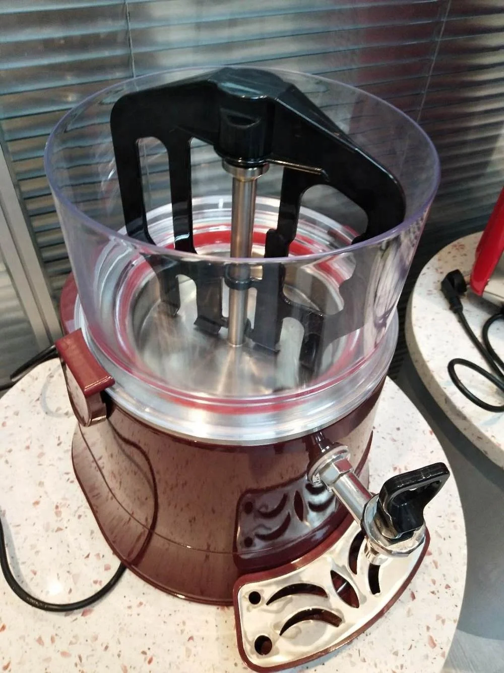 
10L commercial hot chocolate soya-bean milk coffee dispenser machine 