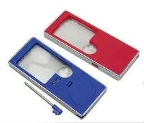 увеличительное стекло со светодиодной карты размер th7007/мини-лупа/кармана лупу