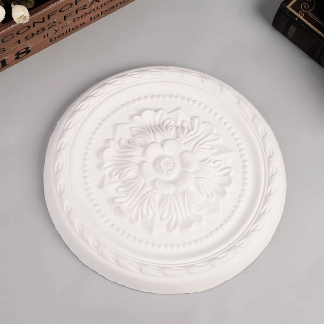 New popular gypsum mold decorative gypsum cornice ceiling medallion mold for decoration