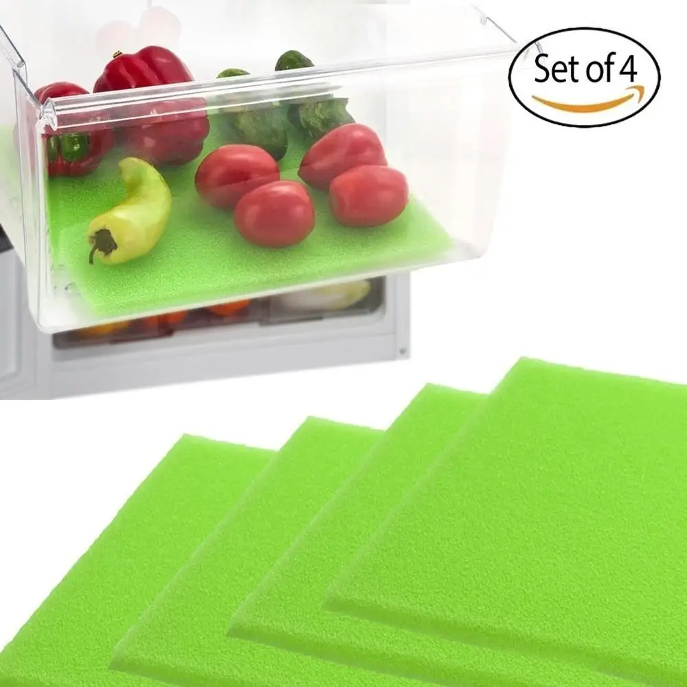 
Kitchen Mould-Repellent Fridge Mat For Fruits And Vegetable Life Extender 