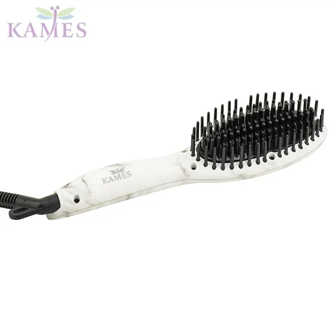 Mini Ionic Electric Hair Straightener Hair brush
