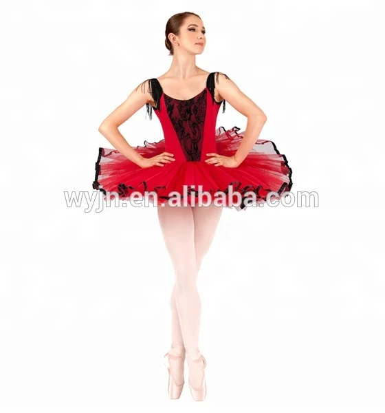 Professional Adult Female Red Performance Ballet Tutu Dresses/Ballet Dress Woman Dance