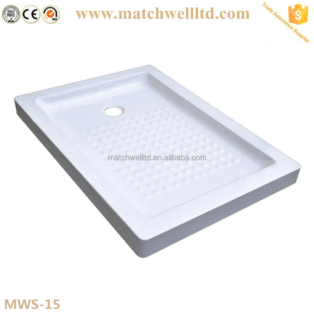 ceramic stainless steel acrylic shower base and pan