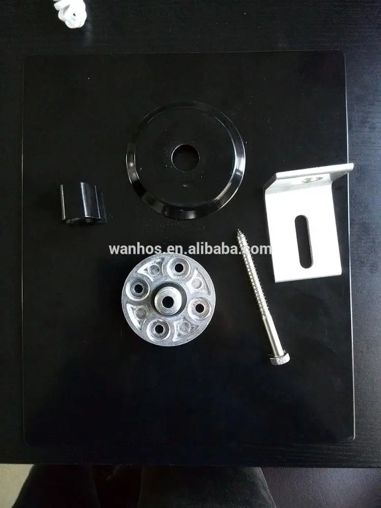 Asphalt Tile Roof Solar Panel Mounting Roof System Waterproof Metal Hook L Feet Kit Solar Flashing Plate