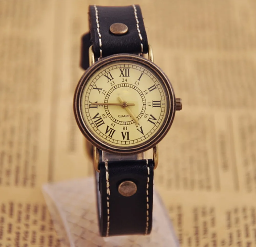 Vintage watches 2017 unisex sport wristwatch relojes hombre men watch quartz stainless steel back