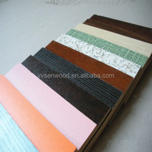 2mm 2.5mm melamine MDF board for furniture backboard