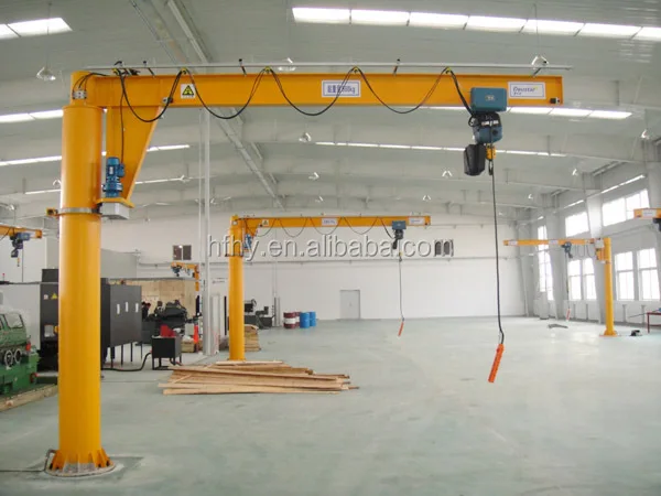Jib crane/180 degrees, 360 degrees rotating cantilever crane 500kg